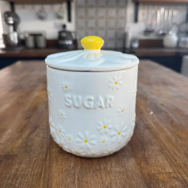 Daisy Sugar Jar
