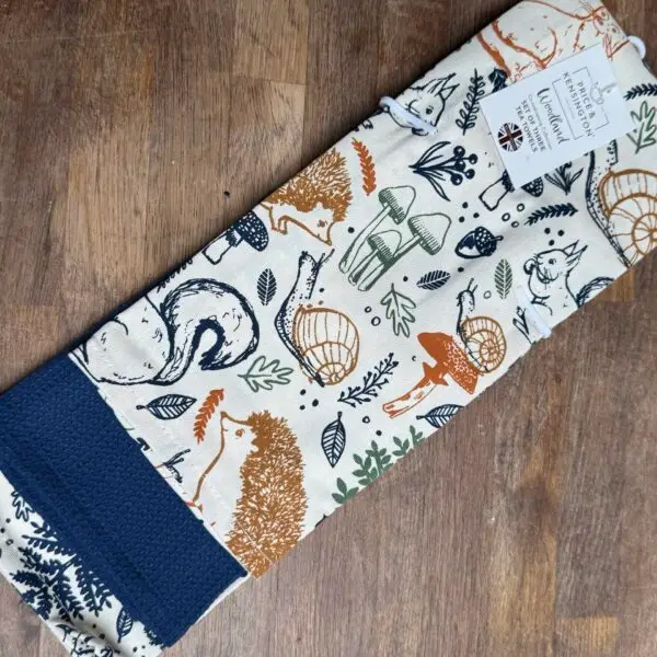Woodland 3 x Tea Towels