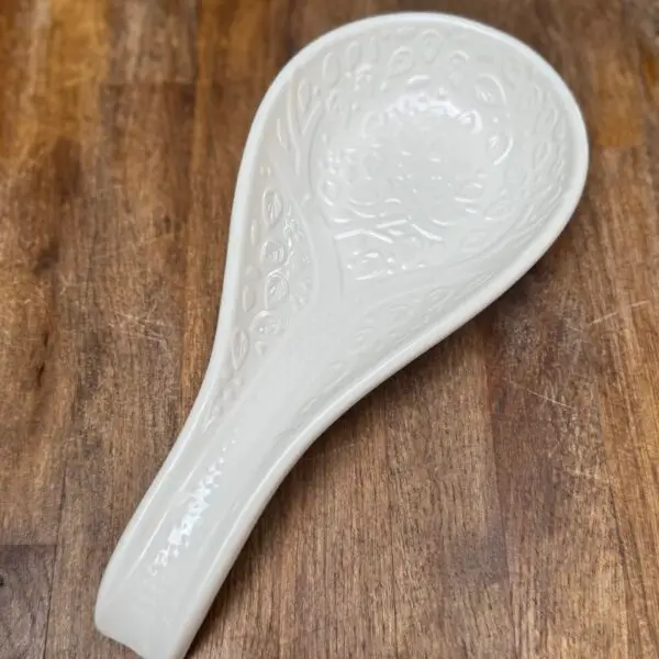 In The Forest Cream Spoon Rest