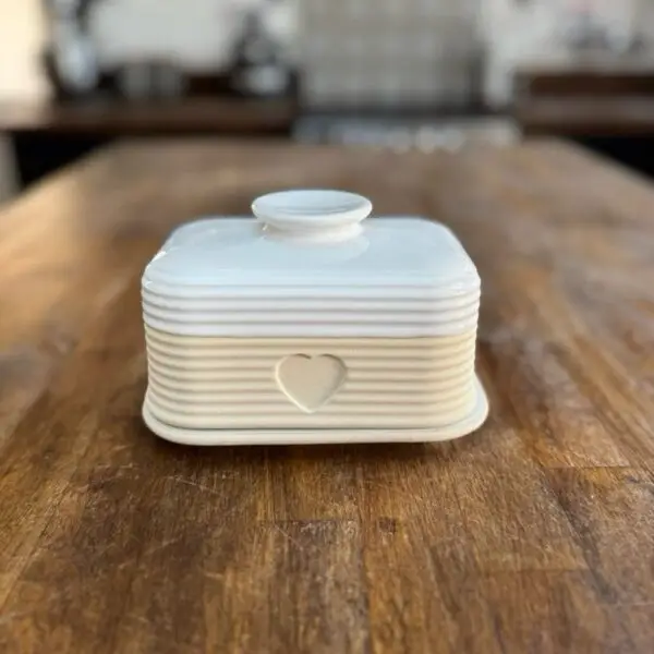 Rustic Charm Butter Dish