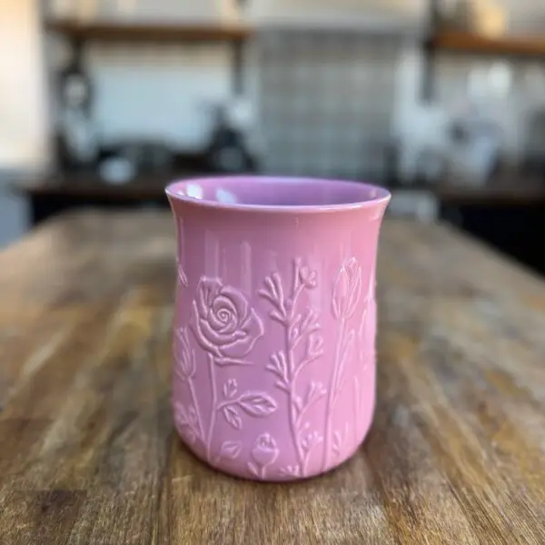 In The Meadow Pink Utensils pot