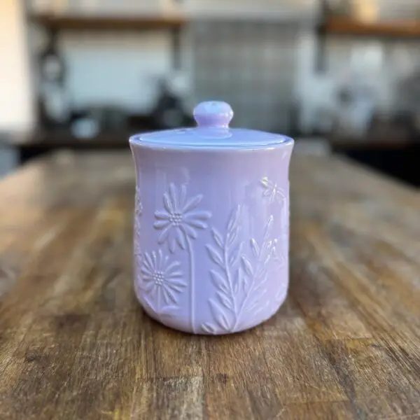 In The Meadow Small Lilac Jar