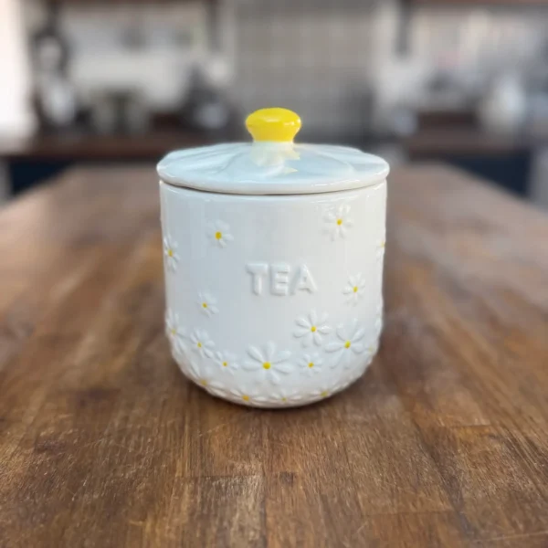 Daisy Tea Jar