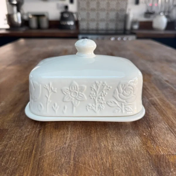 In The Meadow Butter Dish