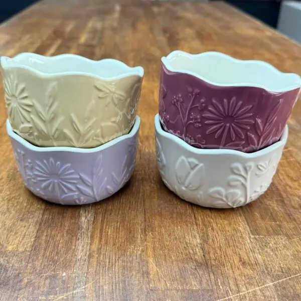 In The Meadow Set 4 Ramekins Dip Dish 10.5cm