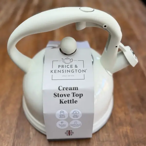 Price & Kensington Cream Stove Top Kettle