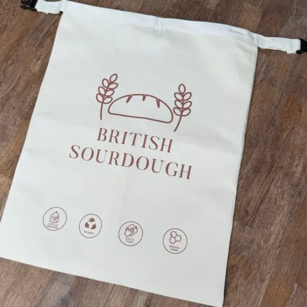 Reusable Beeswax Bread Bag
