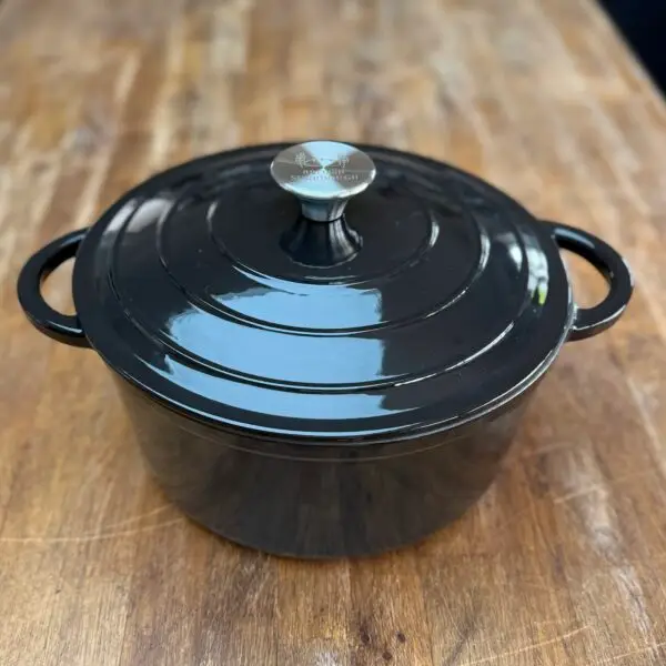 Dutch Oven - Black Round Gloss 26cm