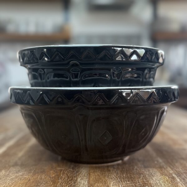 *Practically Perfect* Mason Cash Black Colour Mix Bowls